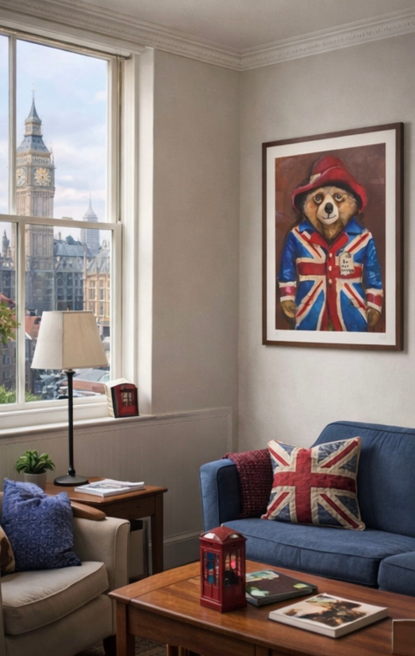 LIMITED EDITION Do Not Conform A bold, collectible Paddington fine art print by Tim Shea.
Limited to 50 editions, each individually numbered signed and embossed once there gone there gone .
