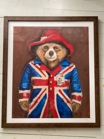 LIMITED EDITION Do Not Conform A bold, collectible Paddington fine art print by Tim Shea.
Limited to 50 editions, each individually numbered signed and embossed once there gone there gone .